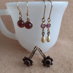 Garnet Earrings